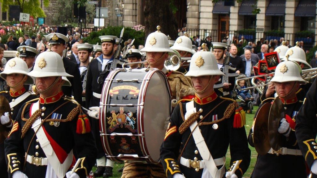 Band of HM Royal Marines, Plymouth.
